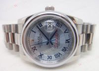 Rolex Men's Datejust Watch SS Blue Roman - Buy Knockoff